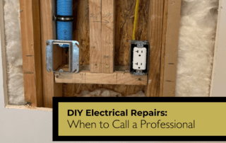 DIY Electrical Repairs