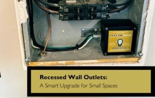 Recessed Wall Outlets: A Smart Upgrade for Small Spaces