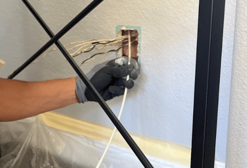 TV Power Relocation & In-Wall Wiring Las Vegas